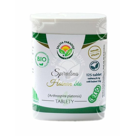 Spirulina BIO tablety 25 g